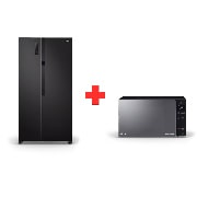 Vista frontal de Combo Nevecón -519 lts & Microondas - 25lts -Smart Inverter GS51MPD.MS0936G